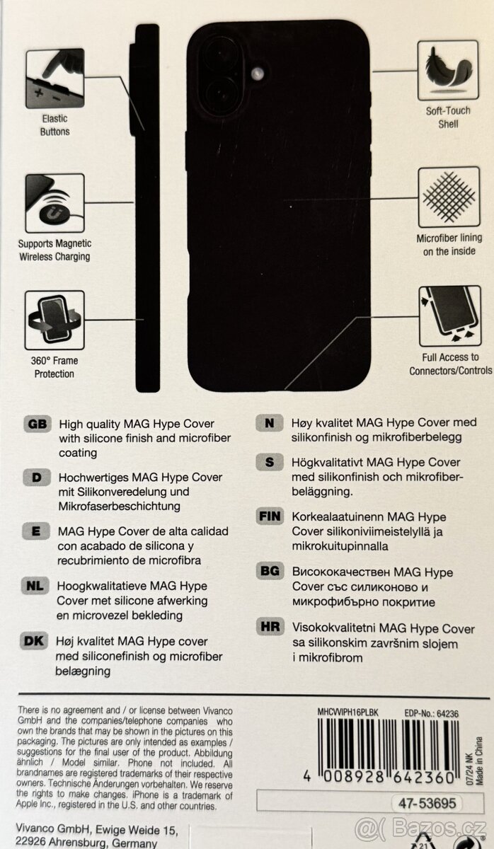 Pouzdro Iphone 16 Plus - MAGSAFE - nový - 2