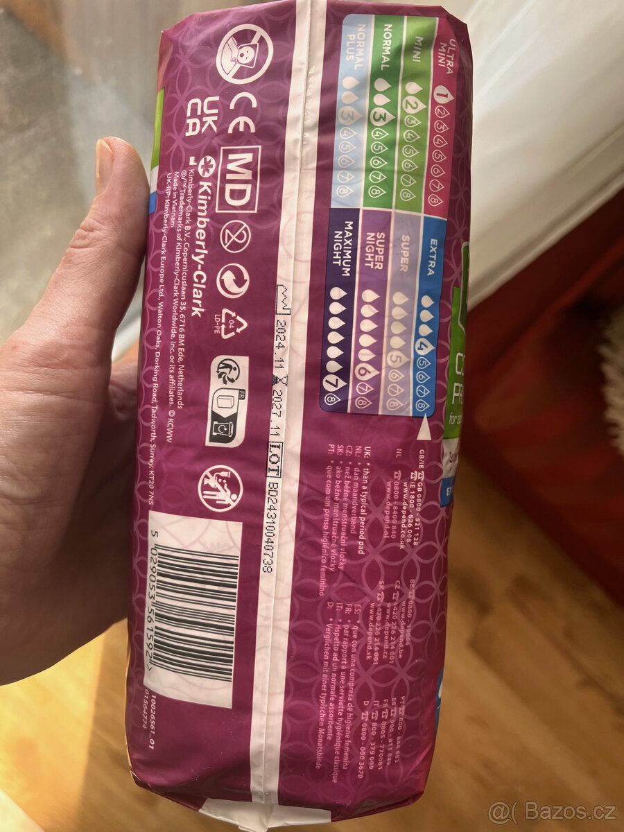 Inkontinenční vložky - 2