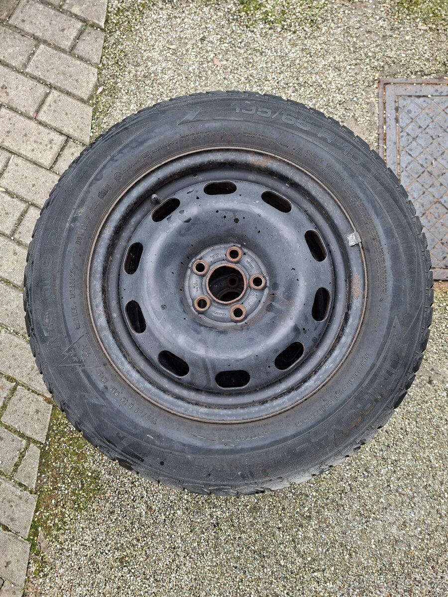 Plechové disky 5x100 R15 - 2