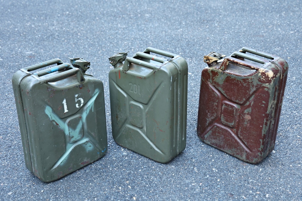 Kanistry plechové 20 l - 2