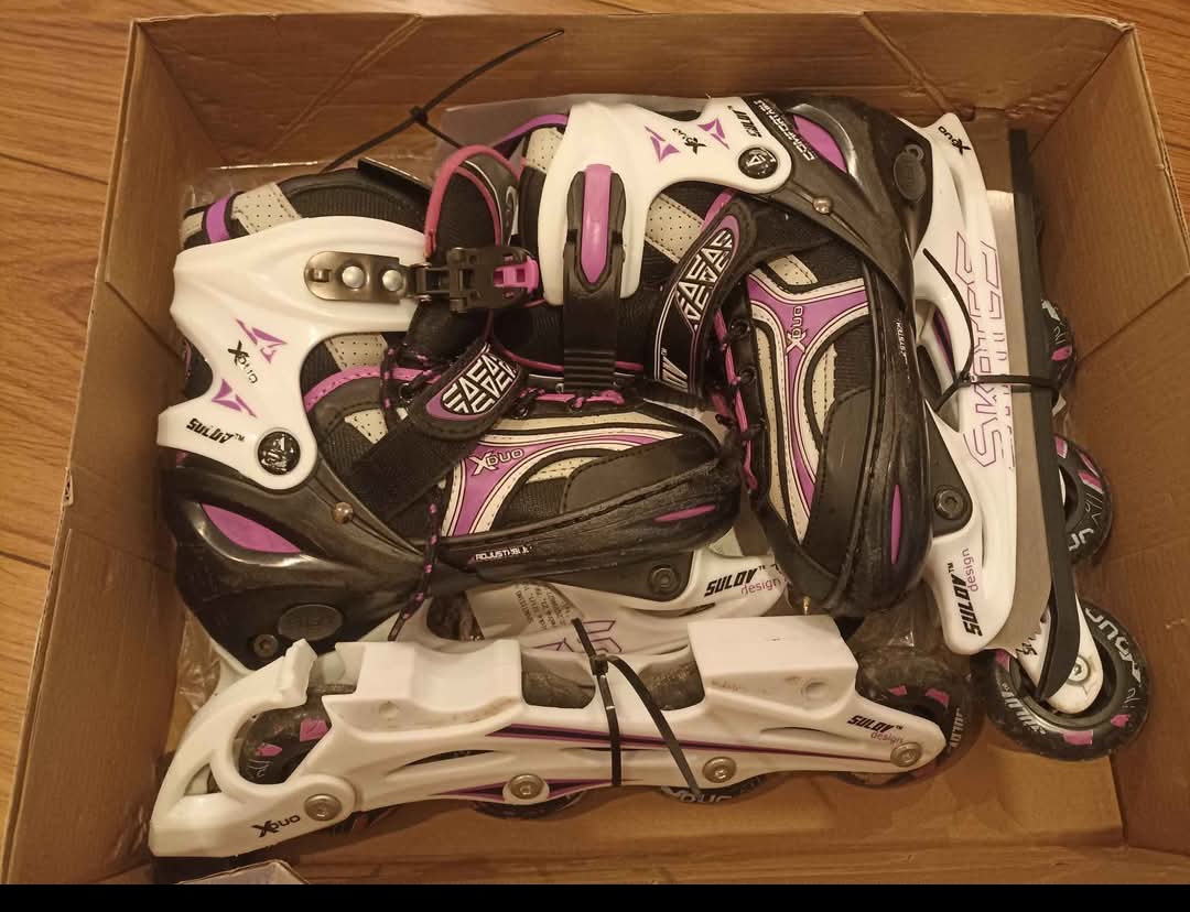 Dívčí brusle sulov 2 v 1 vel. 35-38 - 2