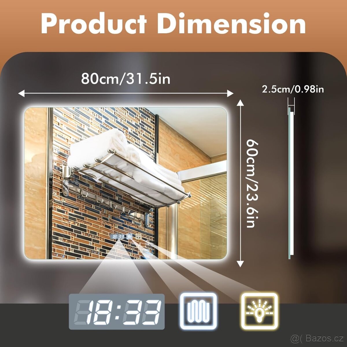 Koupelnové zrcadlo - 2