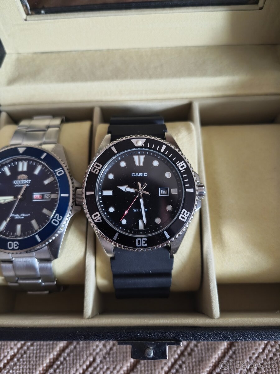 Hodinky Orien kanno a Casio Duro - 2