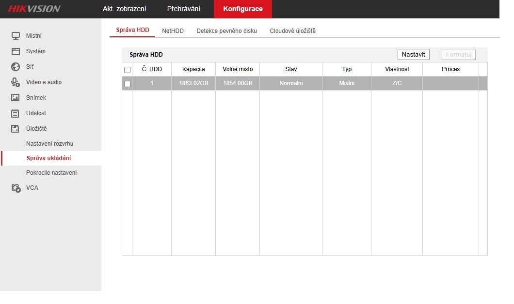 DVR Hikvision DS-7108HQHI-F1/N + 2TB HDD - 2