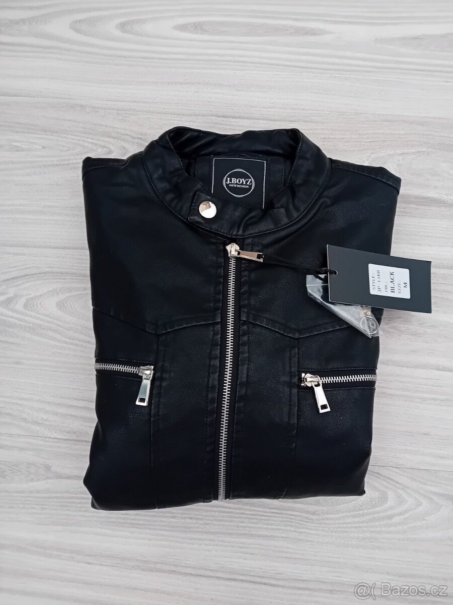 Pánská koženková bunda - 2