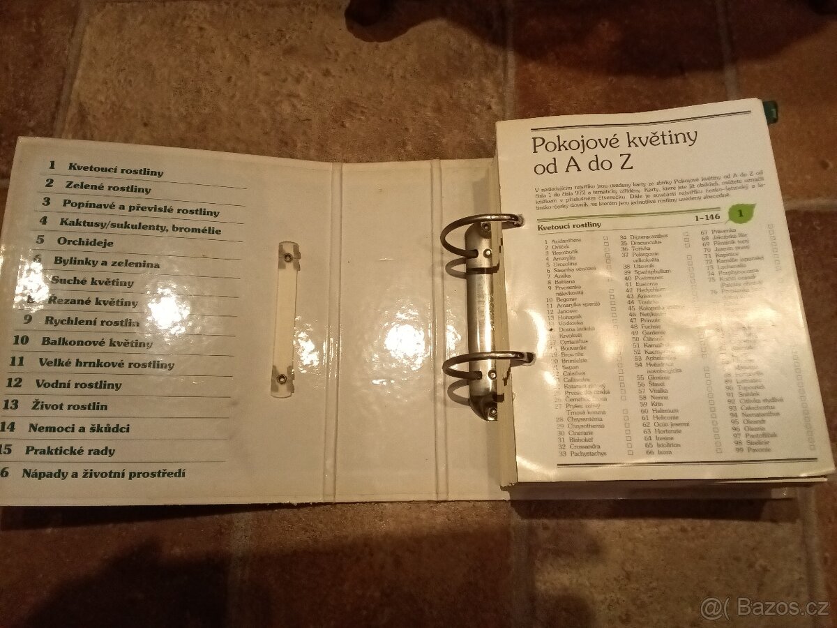 5 Set Pokojove kvetiny od A do Z rostliny Encyklopedie - 2