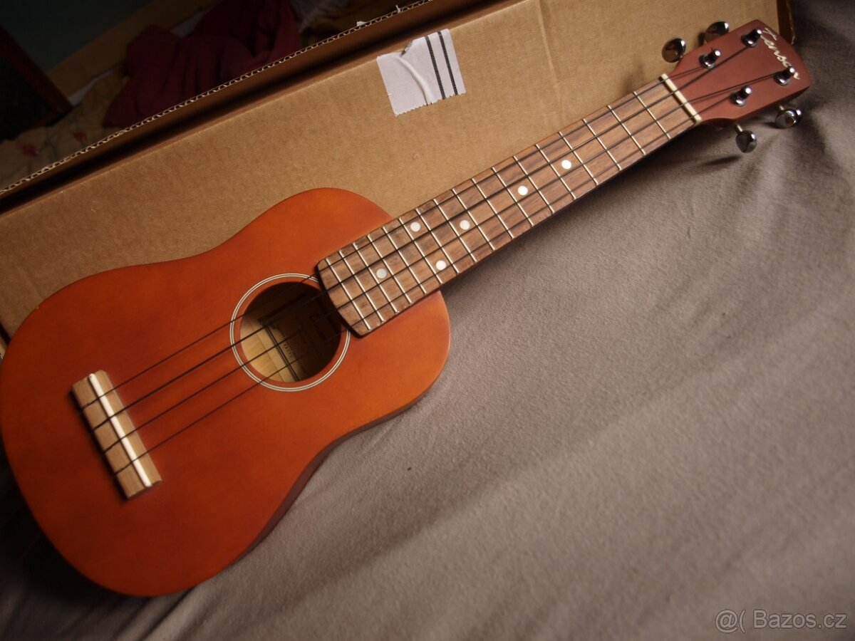 Prodám sopránové ukulele TENSON,nehrané = stav nového - 2