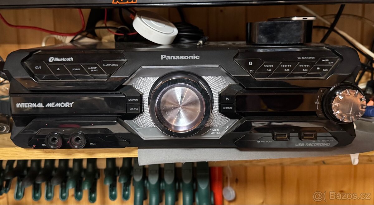🔊 Hi-Fi systém Panasonic SA-MAX3500 – Bluetooth, DJ, Karaoke - 2