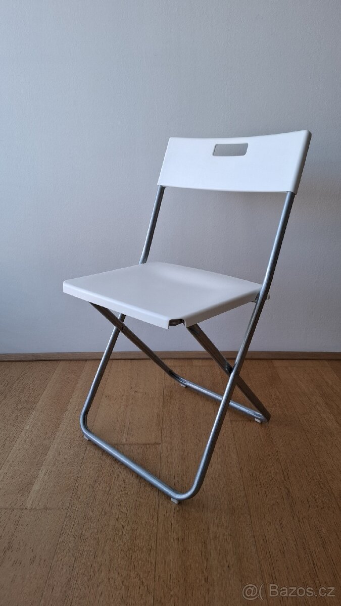 10x skládací židle IKEA GUNDE - 2