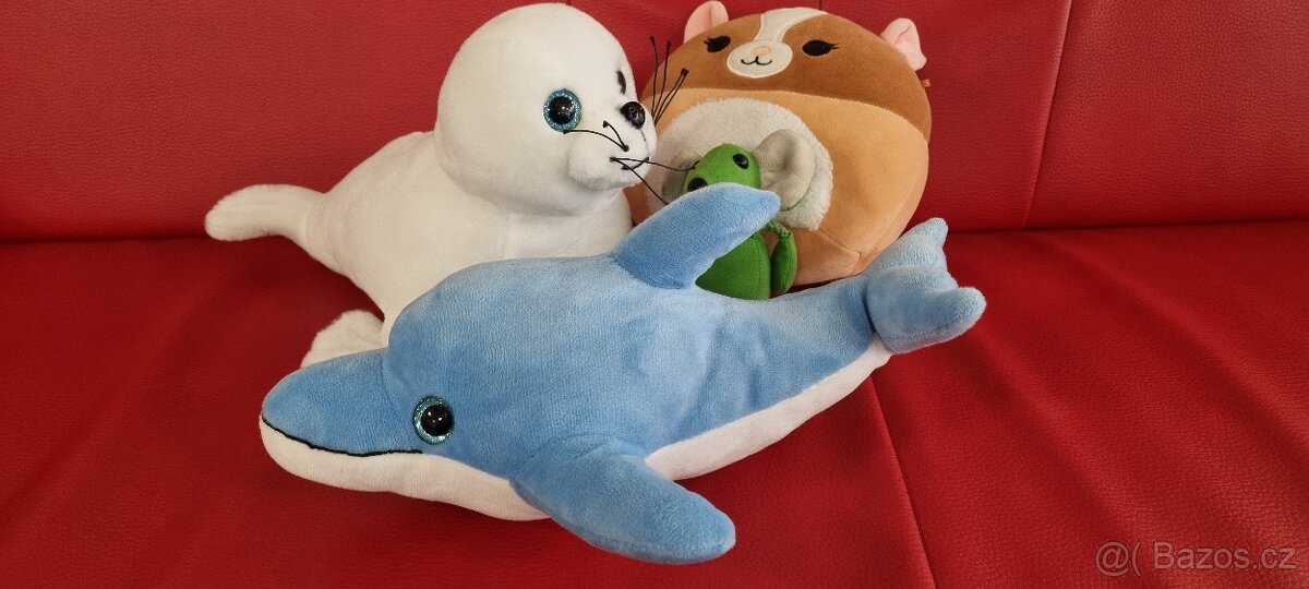 Plyšák - 4 plyšové hračky - 2