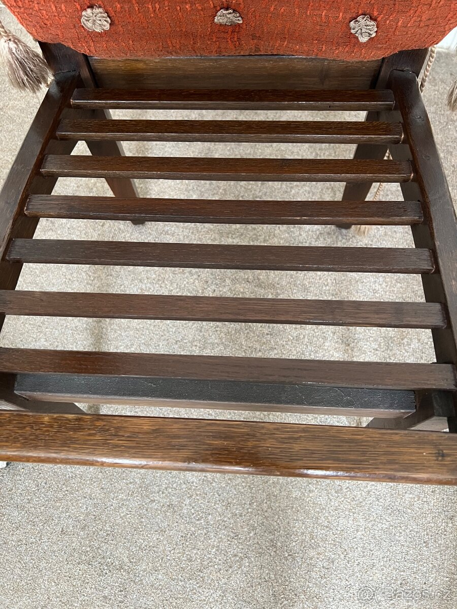 Dřevěná židle 4 kusy - 2