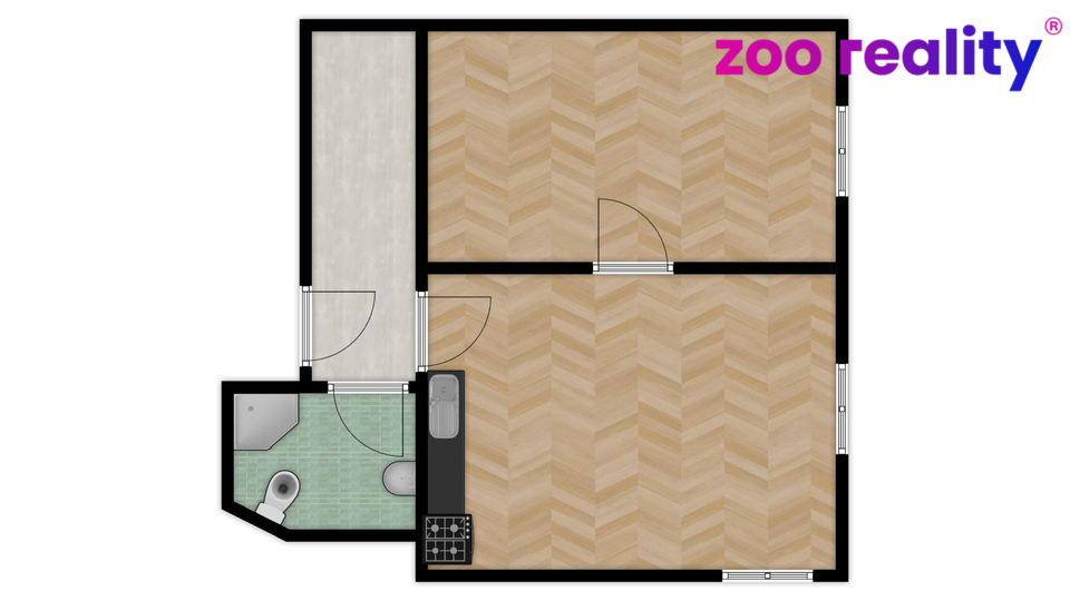 Pronájem, kancelář, 56 m2, České Budějovice - 2