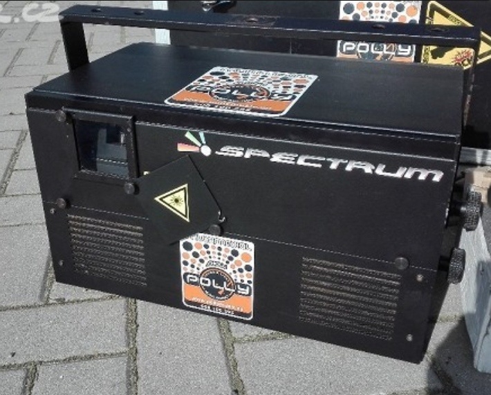 Prodám profi Laser KVANT 2 Wat RGB - 2