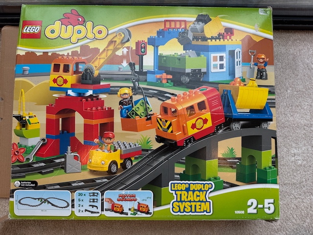 Lego Duplo 10508 plus Letiste a letadl- Nákladní Vlak Deluxe - 2