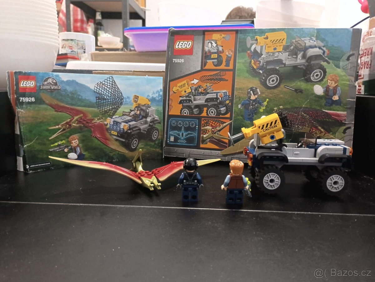 LEGO Jurassic World 75926 Pteranodon Chase +návod +box - 2