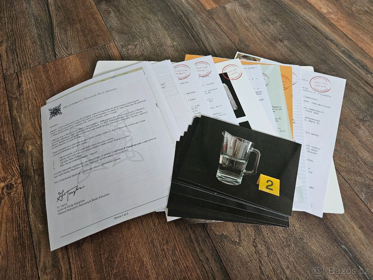 ThinkFun Odložené případy: Vražda s úroky - 2