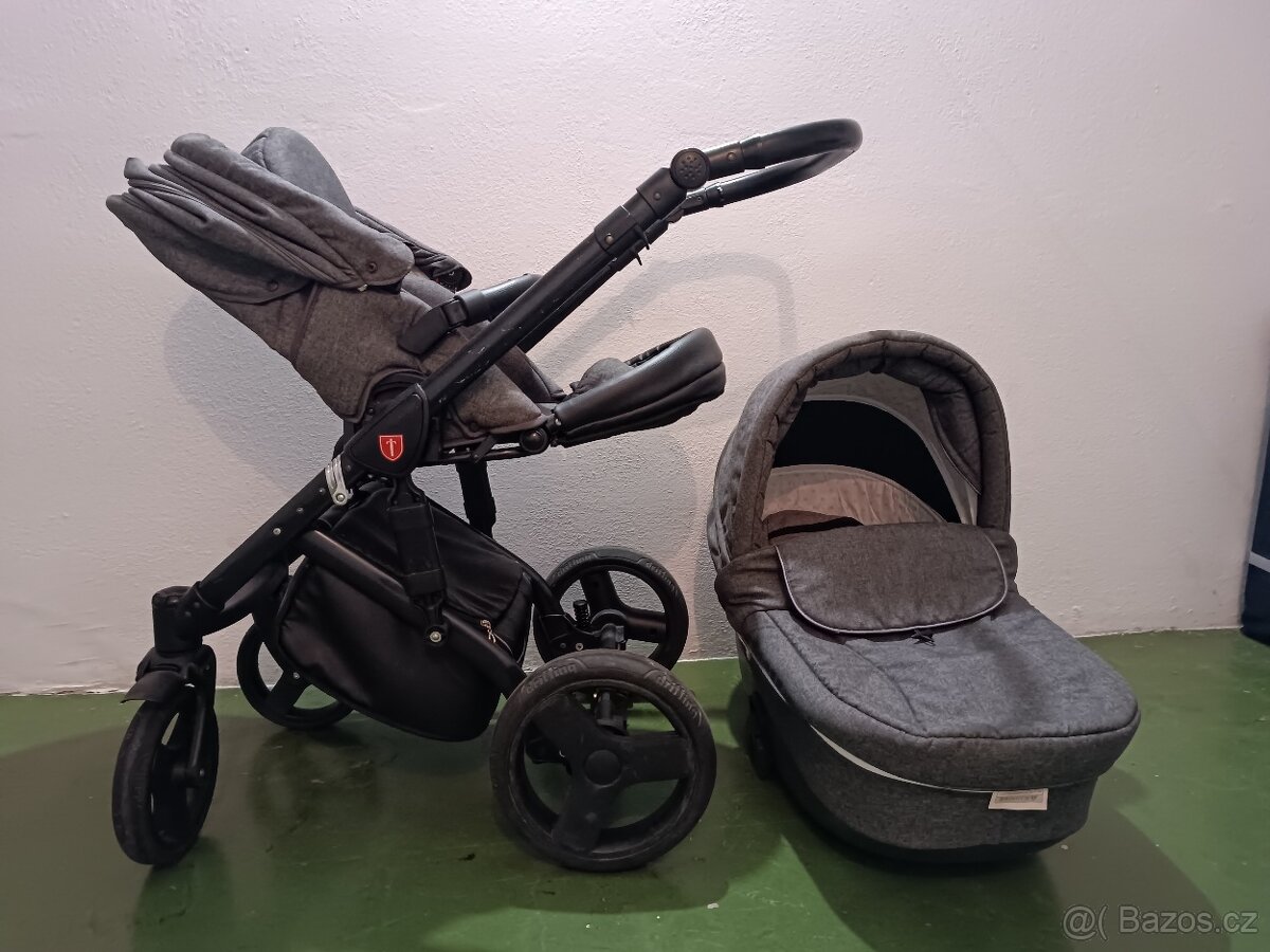 Kočárek TUDORE 2v1 - 2