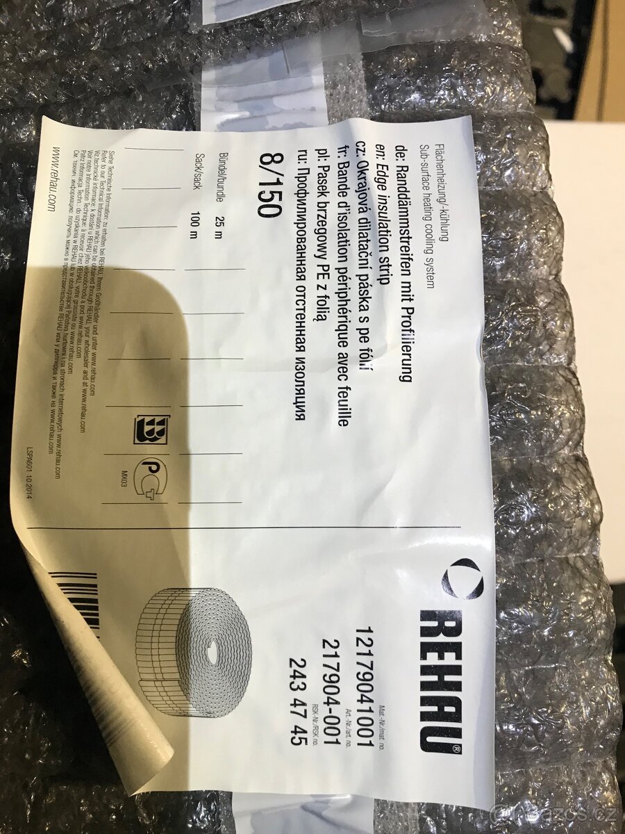 Dilatační pásy Rehau - 2