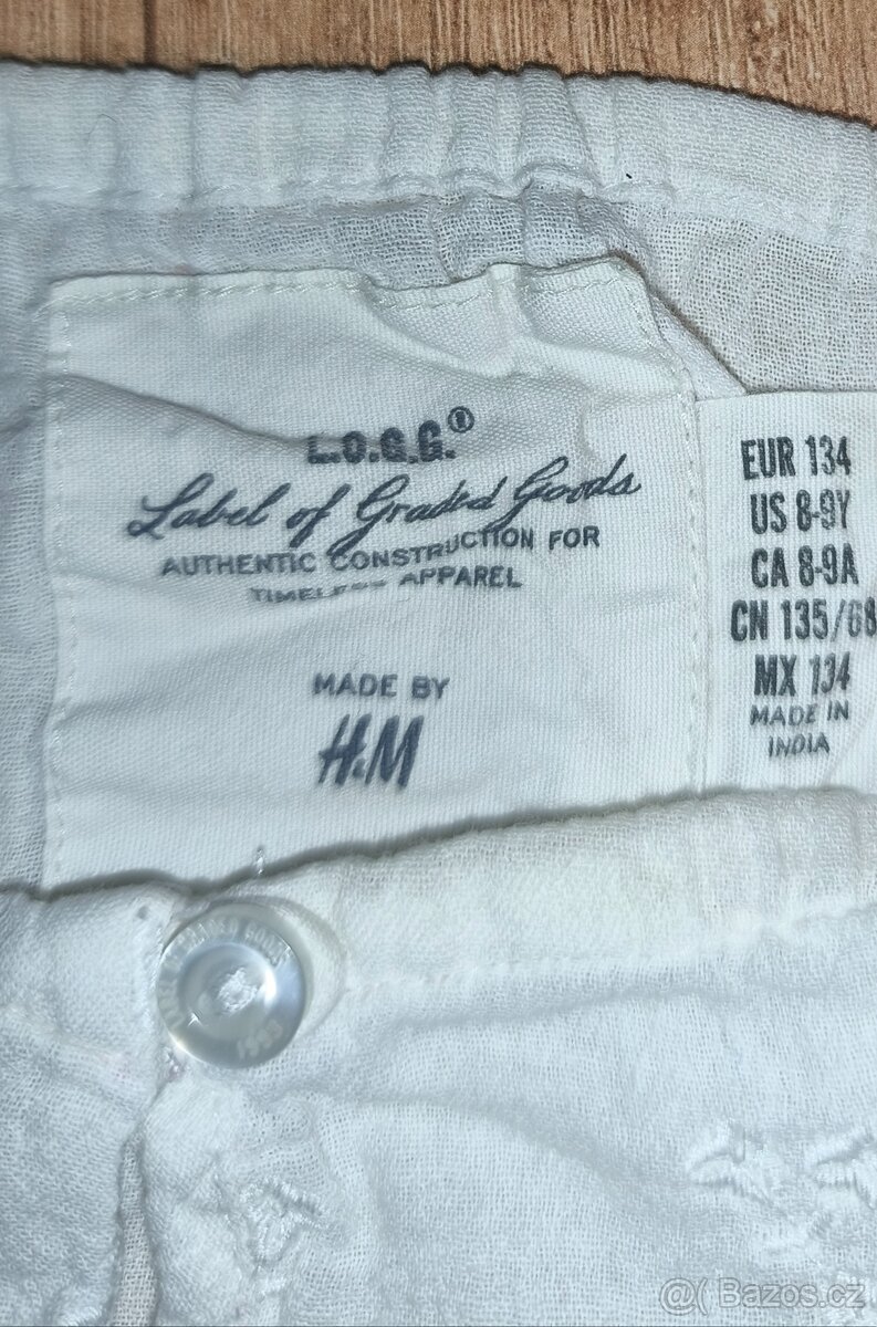 Dívčí tričko s 3/4 rukávy, vel. 9 let - 2