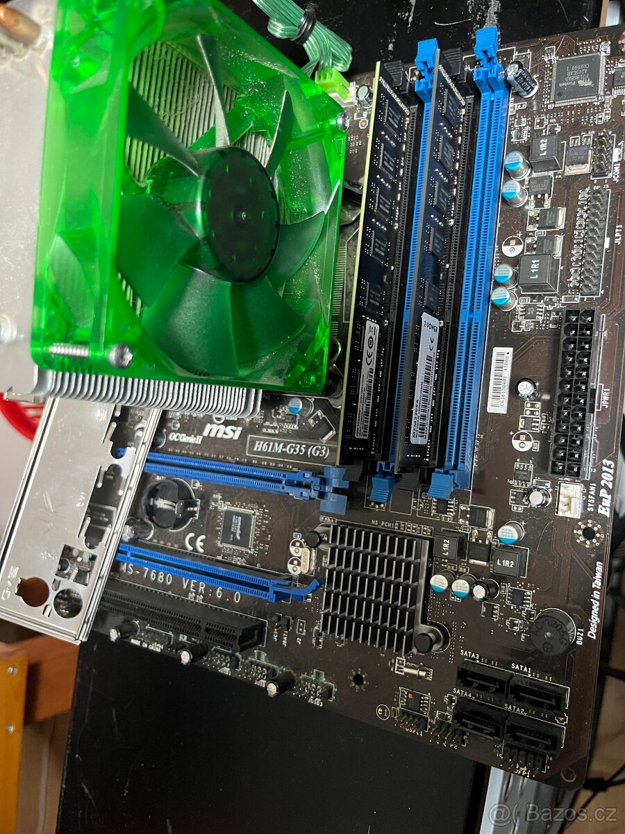 mb msi g35 + i7-3770 + 16gb RAM - 2