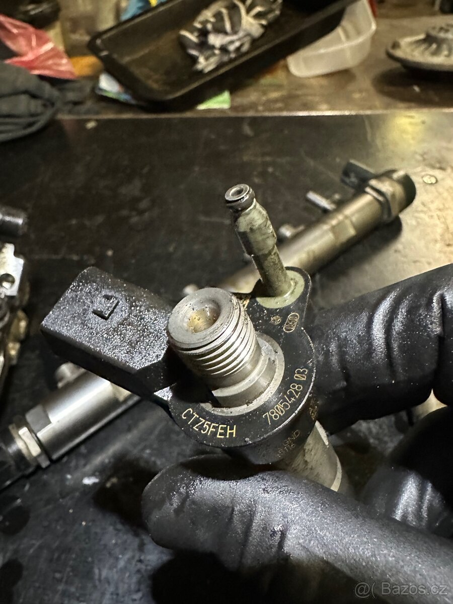 Vstřikovací soustava (N47D20C a N47D20A) - 2