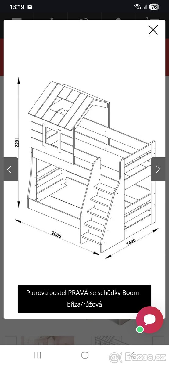 Patrová postel palanda Boom - 2
