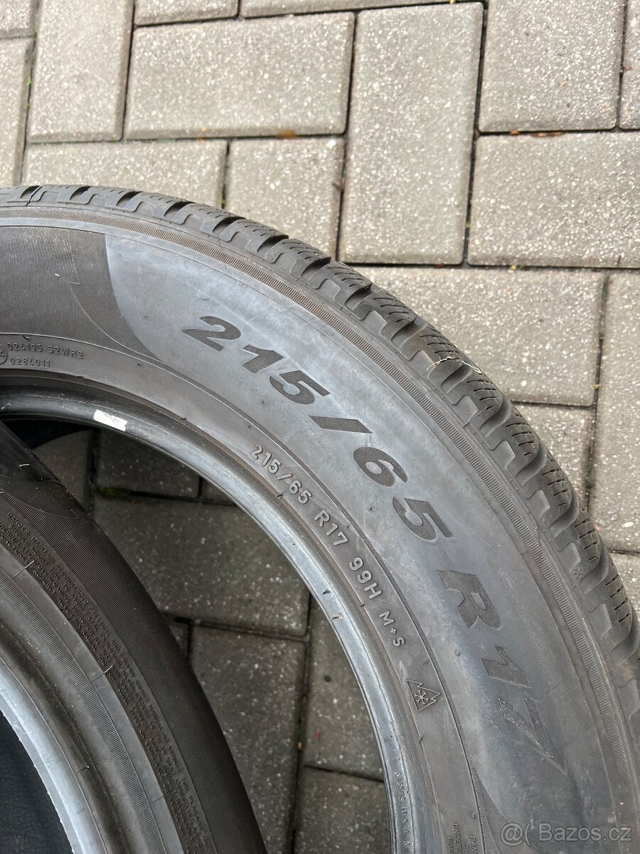 Zimní pneu Pirelli 215/65 R17 - 2