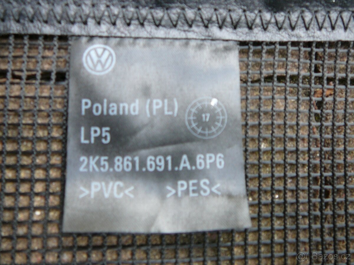 VW CADDY + CADDY MAXI - SÍŤ KUFRU + PLATO KUFRU - 2