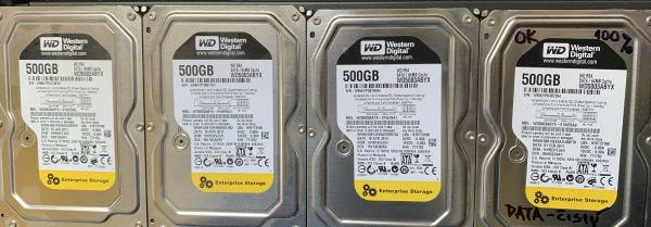 prodám SATA III HDD 500 GB - 2