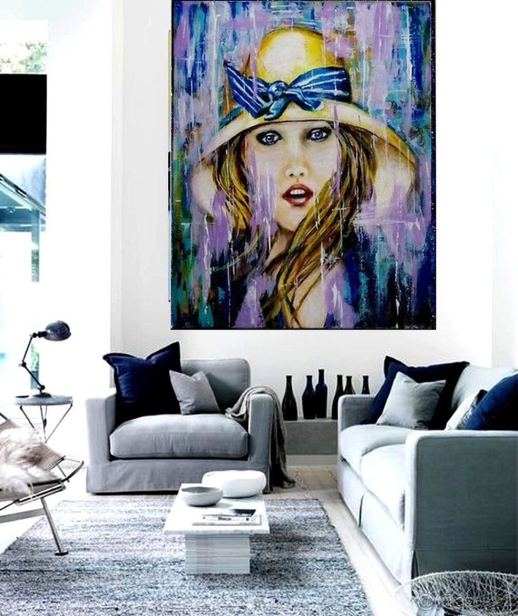 Dívka v žlutém klobouku - 2