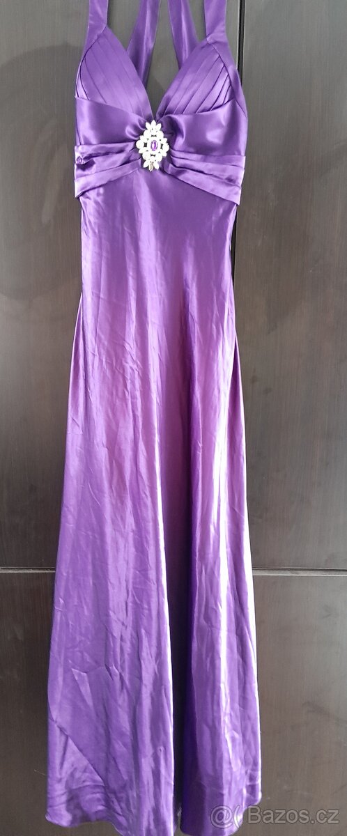 Plesové šaty fialové - 2