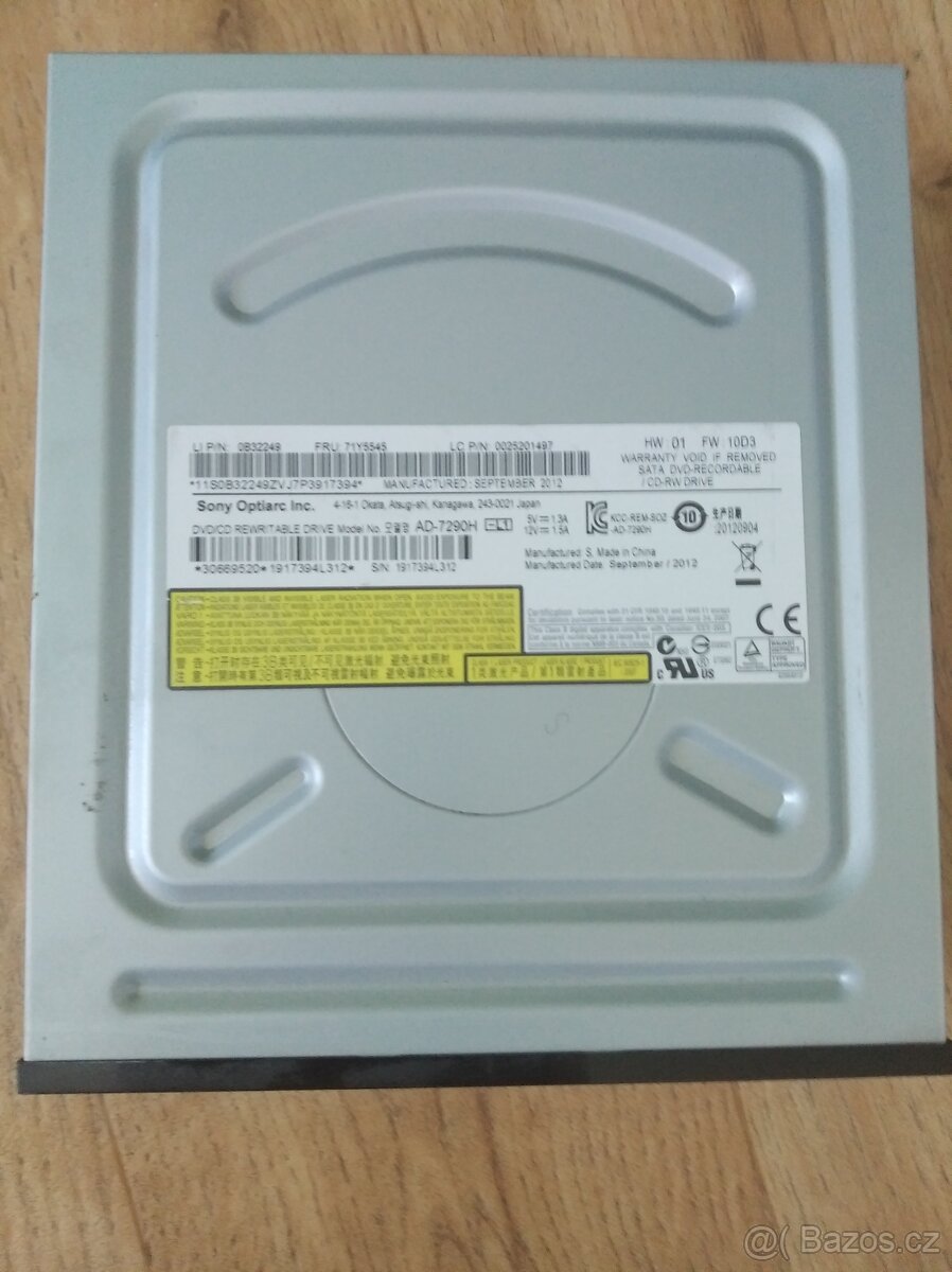 Sony Optiarc mechanika DVD-RW (AD-7290H) - 2