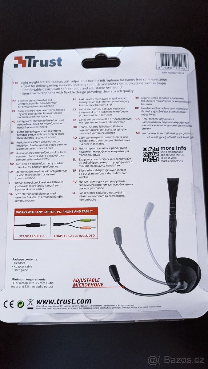 Sluchátka TRUST Ziva Chat - 2