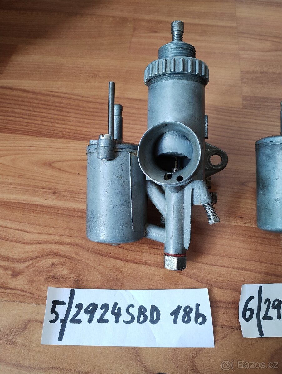 Karburátory Pérák, kývačka, panelka, californian, skůtr, atd - 2