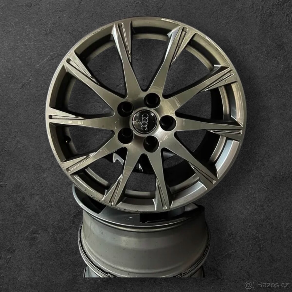 Zánovní originální alu kola Audi 5x112 r17 - 2