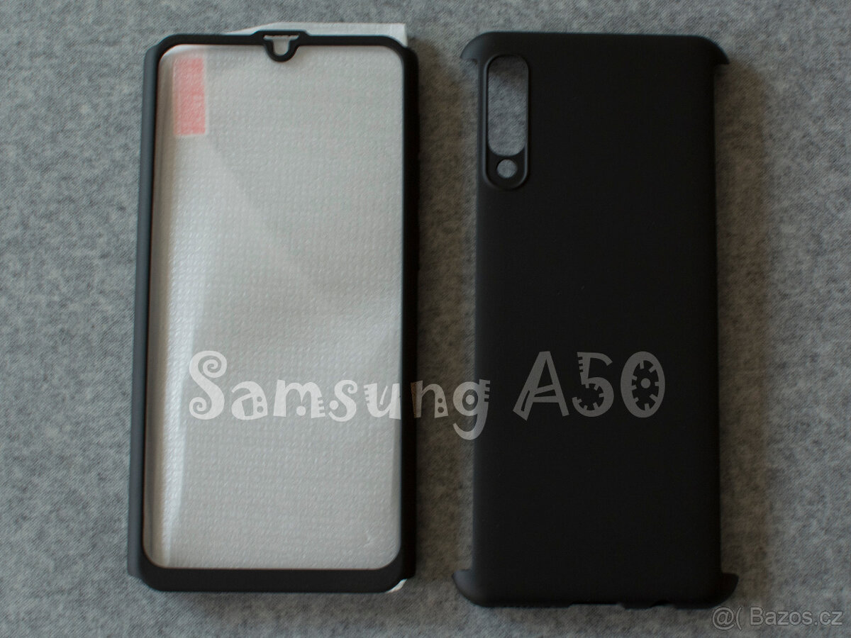 360° pouzdro Samsung A50 vč. skla - 2