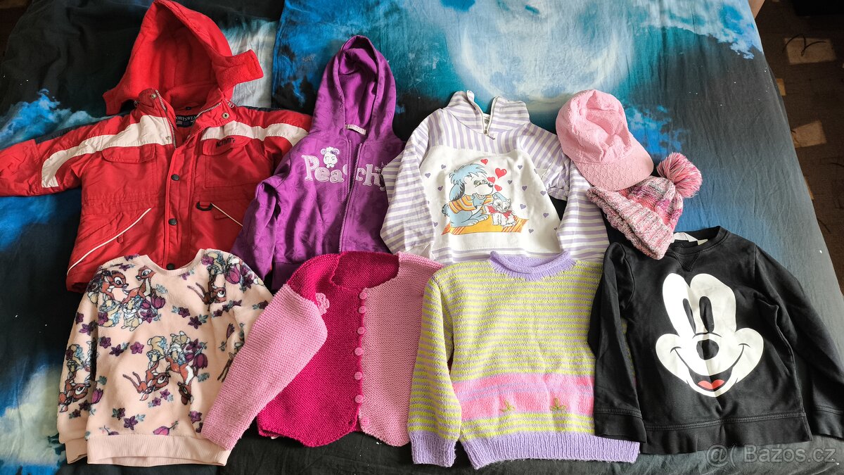 Oblečení pro holku 98-104 - 2
