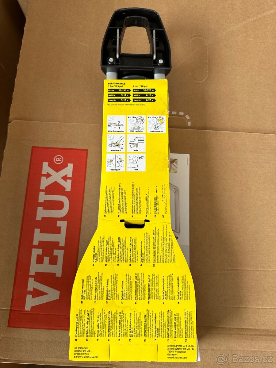 Obdélníkový zavlažovač Karcher OS 5.320 S - 2