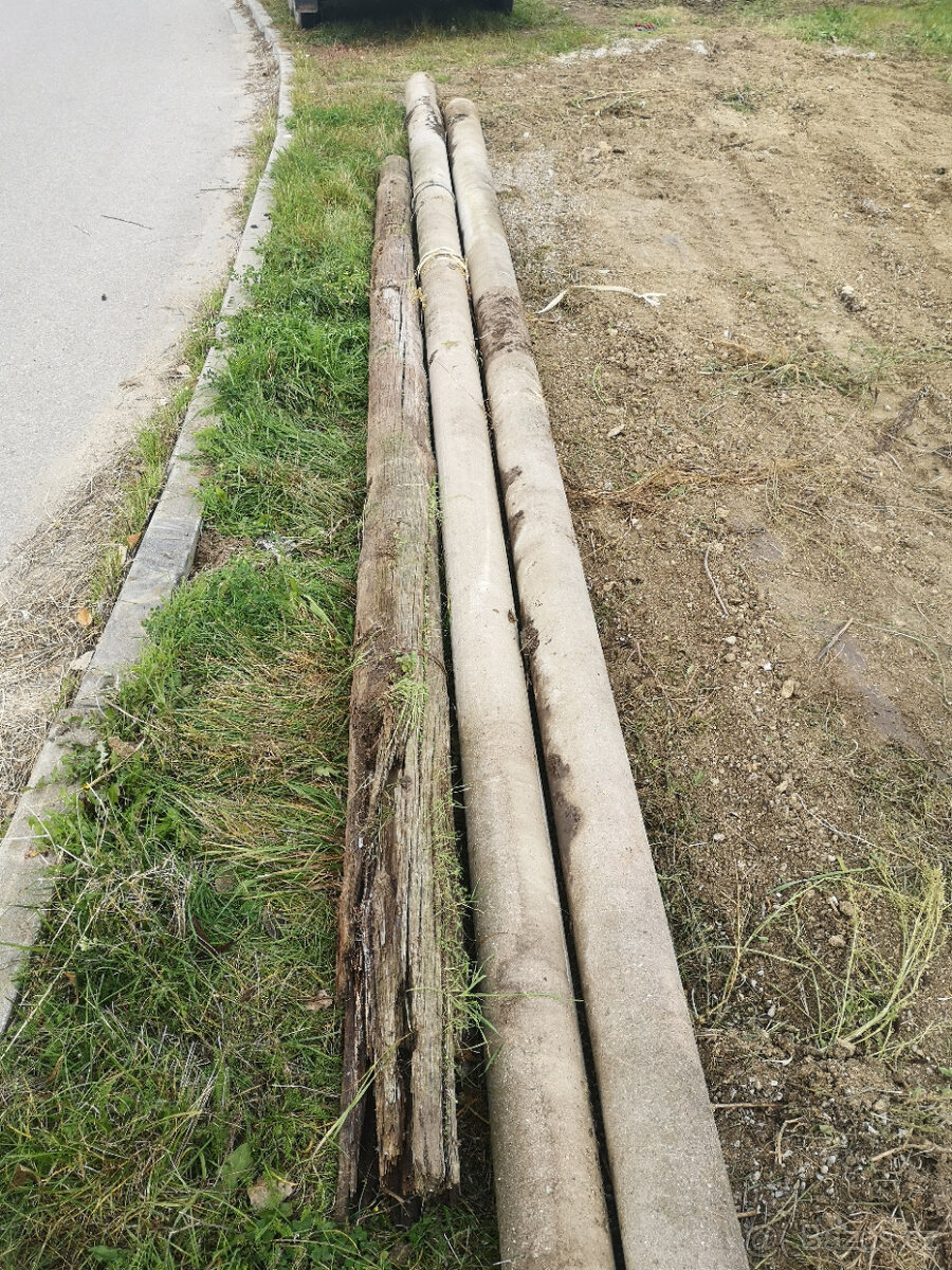 Betonové sloupy za odvoz - 2