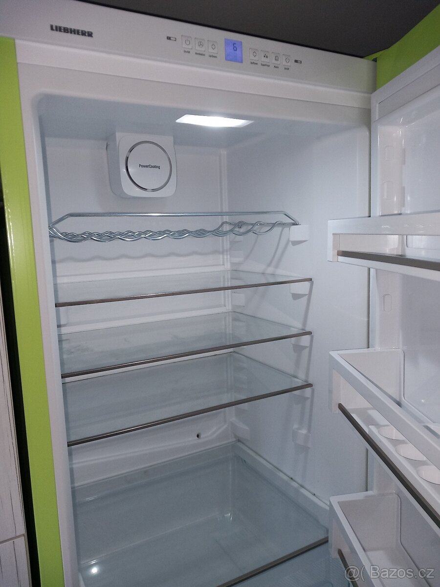 Lednice Liebherr zelená - 2