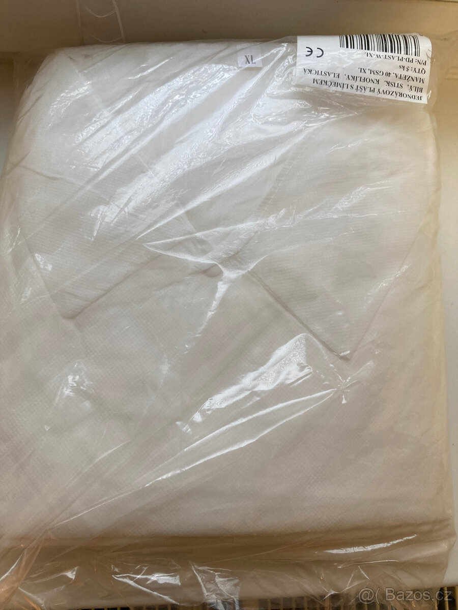 pracovní bílý plášť 2 kusy - 2