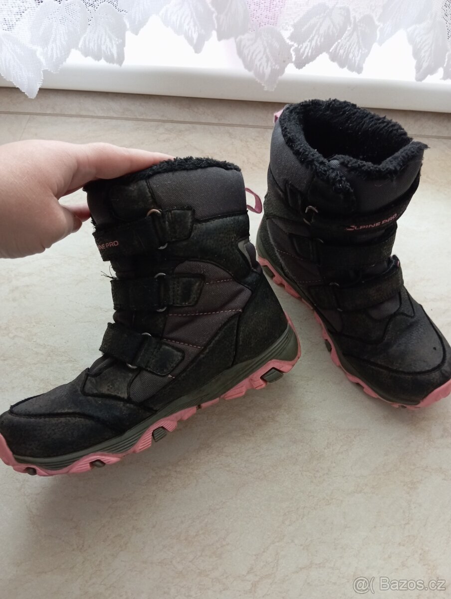 Zimní boty vel.34 - 2