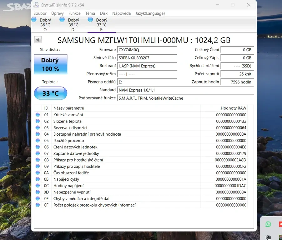 SSD NVMe Samsung 1 Tb - 2