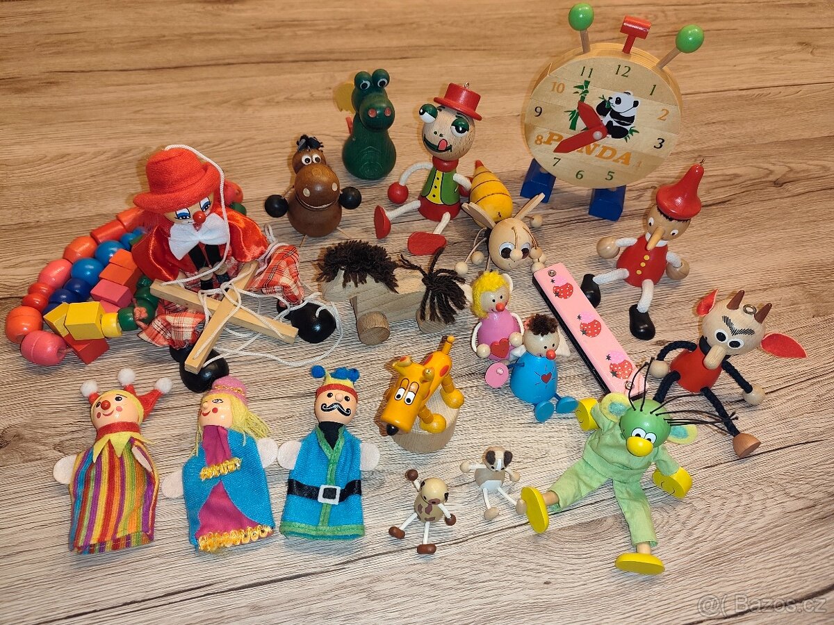 Mix dřevěných hraček - 2