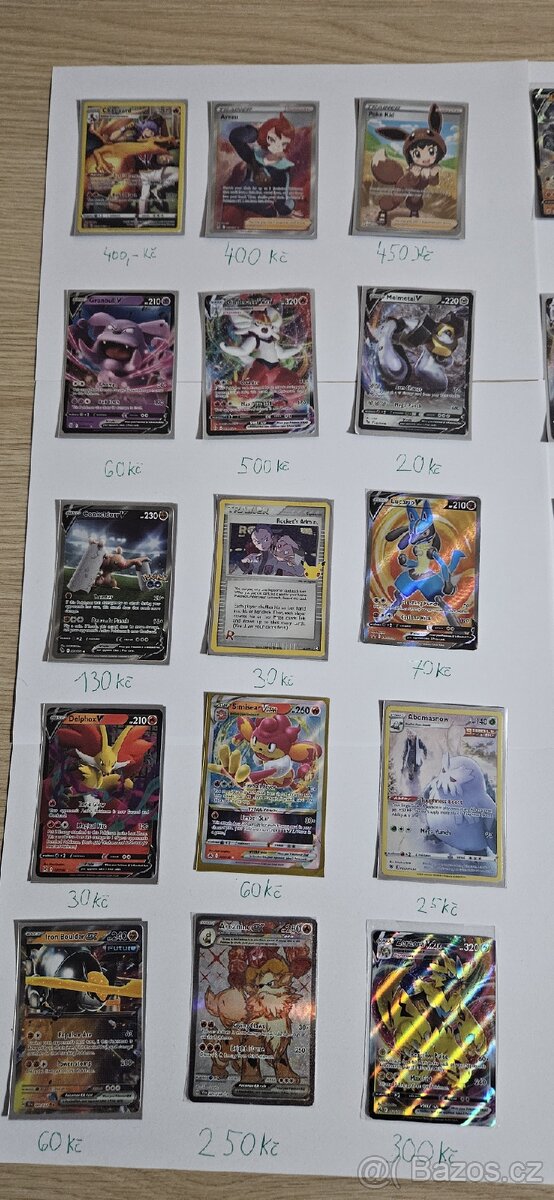 Pokémon karty - 2