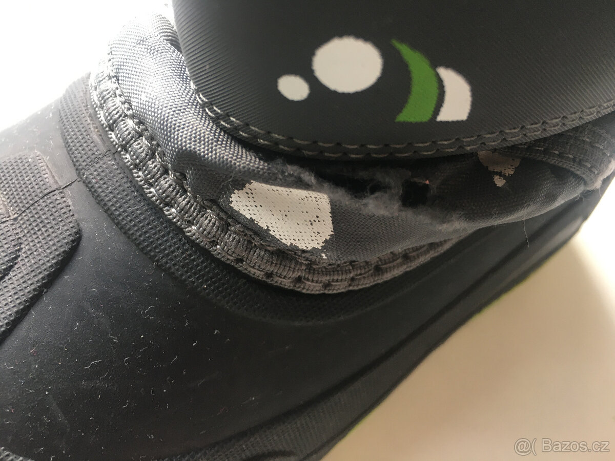 Sněhule Junior League 27 zelená dírka - 2