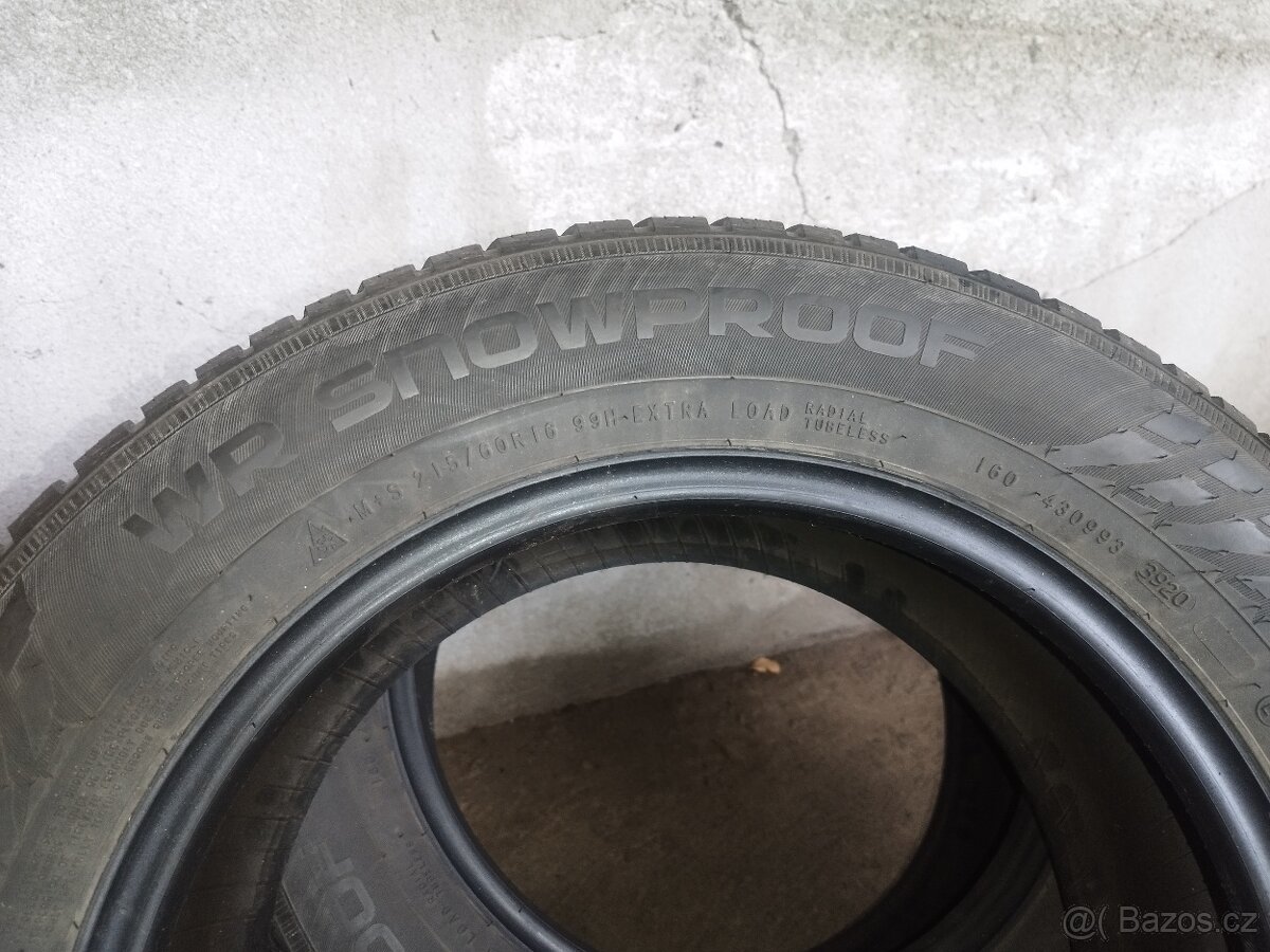 215/60r16 XL - 2