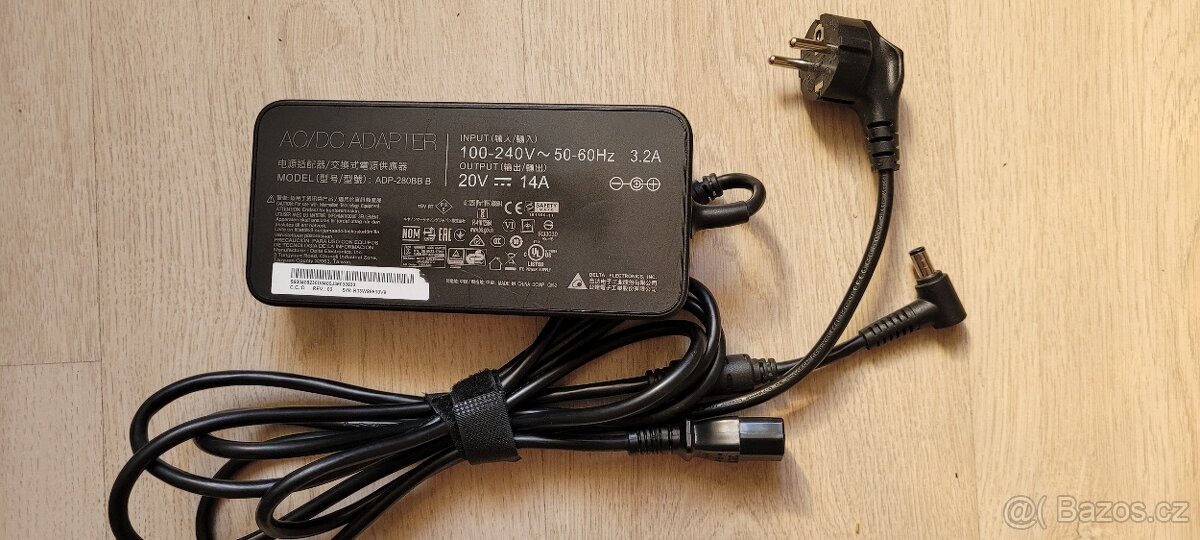 Nabíječka na notebook pro MSI GE75 GE65 GE63 GL65 GP75 GP65 - 2