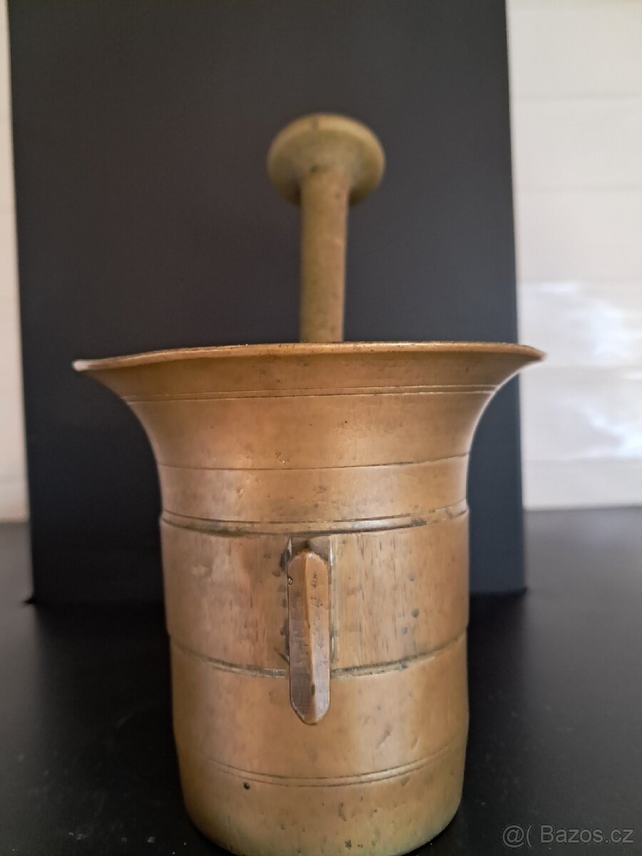 Mosazný hmoždíř vel.3 - 2