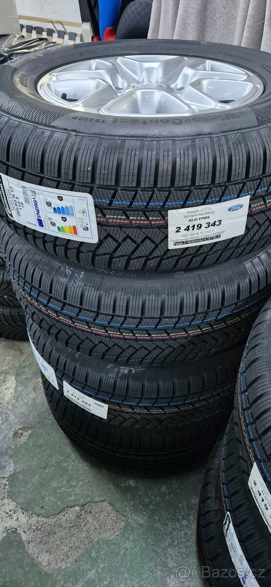 Originální kola Ford Ranger R17 | Pneu Continental | Vše nov - 2